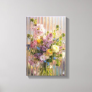 Spring Floral Bouquet Poster キャンバスプリント