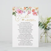 Spring Floral Bridal Shower Drink If Game Cards (スタンド正面)