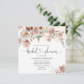 Spring Floral Bridal Shower Invitation 招待状 (スタンド正面)