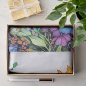 Spring Floral Colourful Tissue Paper 薄葉紙 (ギフト)