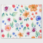 Spring Floral I - wrapping paper ラッピングペーパー (フラット)