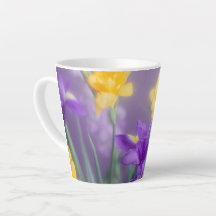 Spring floral Latte Mug