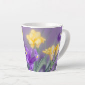 Spring floral Latte Mug カフェラテマグ (右アングル)
