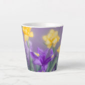 Spring floral Latte Mug カフェラテマグ (正面)