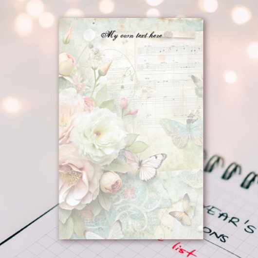 Spring Floral Letter Sheets Stationery 便箋