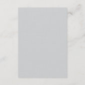 Spring Floral light grey Details Enclosure Card エンクロージャーカード (裏面)