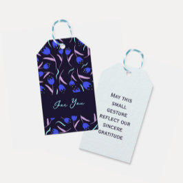 Spring Floral Pattern  ギフトタグ