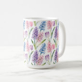 Spring Floral Pattern コーヒーマグカップ (正面右)