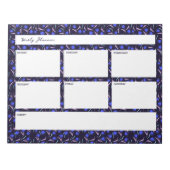 Spring Floral Pattern ノートパッド (正面)