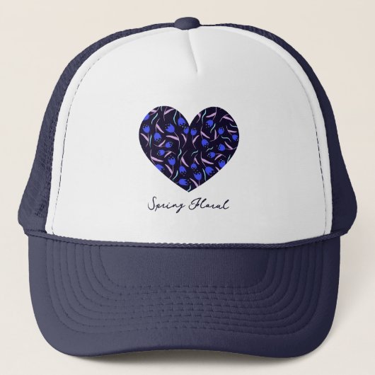 Spring Floral Pattern Collection キャップ (正面)