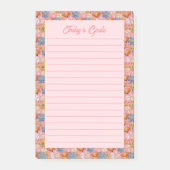 Spring Floral Post-It Notes ポストイット (正面)