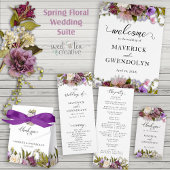 Spring Floral Rustic Wedding フェイバーボックス
