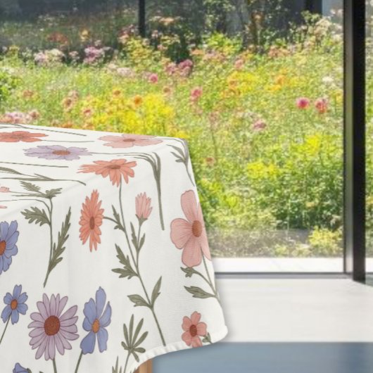 Spring Floral Tablecloth - Wildflower Printed テーブルクロス