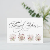 Spring Floral Thank You Card サンキューカード (スタンド正面)