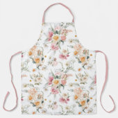 Spring Floral Tulips エプロン (正面)