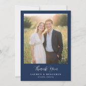 Spring Floral Wedding サンキューカード (正面)