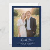 Spring Floral Wedding サンキューカード (正面/裏面)