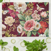 Spring Florals  キッチンタオル (折り畳み)