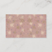 Spring flower note エンクロージャーカード (裏面)