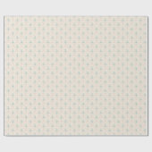 Spring flower pattern Wrapping Paper ラッピングペーパー (フラット)