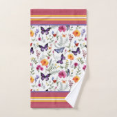 Spring Flowers バスタオルセット (ハンドタオル)