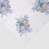 Spring Flowers, Butterflies & Sea Shells Decoupage 薄葉紙 (詳細)