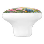 Spring Flowers by Lighthouse Coastal Cottage セラミックノブ (側面)