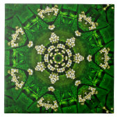 Spring Flowers Ceramic Tile タイル (正面)