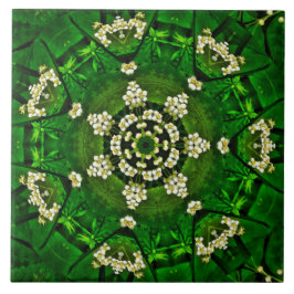 Spring Flowers Ceramic Tile タイル