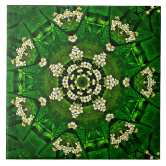 Spring Flowers Ceramic Tile タイル