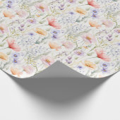 Spring Flowers Garden Gift Wrapping Paper Nature ラッピングペーパー (角)