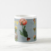 Spring flowers garden mug. コーヒーマグカップ (中央)