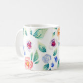 Spring Flowers mug コーヒーマグカップ (正面左)