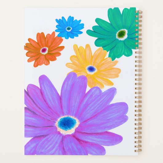 Spring Flowers Planner プランナー手帳 (裏面)