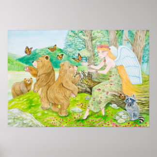 "Spring Forest" Poster ポスター