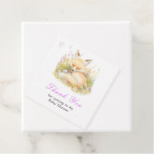 Spring Fox Baby Shower フェイバータグ (インサイチュ)