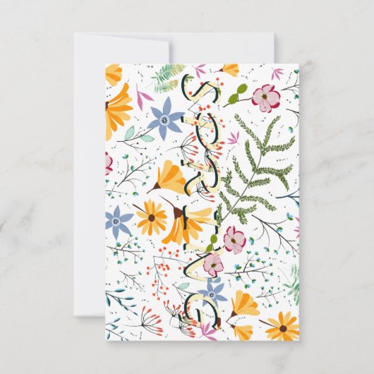 Spring Garden 招待状 (正面)