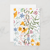 Spring Garden 招待状 (正面/裏面)