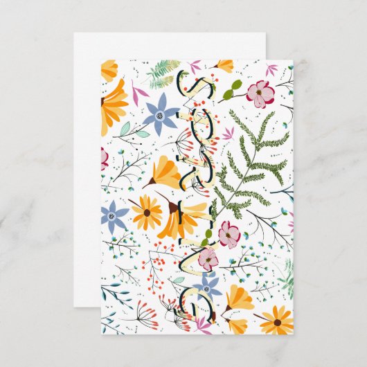 Spring Garden 招待状 (正面/裏面)