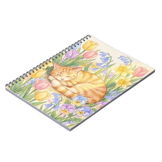 Spring Garden Dreams ノートブック (左側)