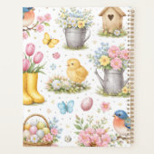 Spring Garden Easter Planner ノートブック プランナー手帳 (裏面)