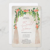 Spring Gate Garden Bridal Shower Celebration 招待状 (正面/裏面)