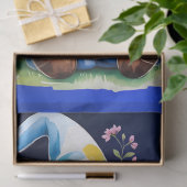 Spring Gnome with Bunny and Bluebird 薄葉紙 (ギフト)