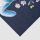 Spring Gnome with Bunny and Bluebird 薄葉紙 (詳細)