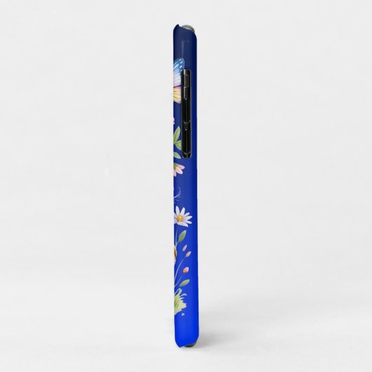 Spring Gnome with Bunny and Bluebird Case-Mate iPhoneケース (裏面/左)