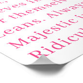 Spring Great Dane Poster ポスター (角)