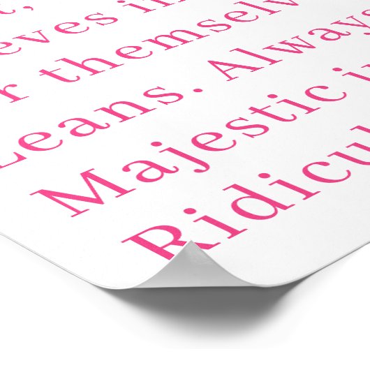 Spring Great Dane Poster ポスター (角)