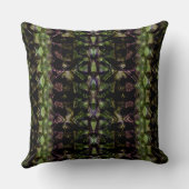 spring green 004 Throw Pillow クッション (裏面)