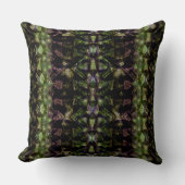 spring green 004 Throw Pillow クッション (正面)