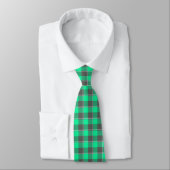 Spring Green and Finlandia Plaid Neck Tie ネクタイ (タイ)